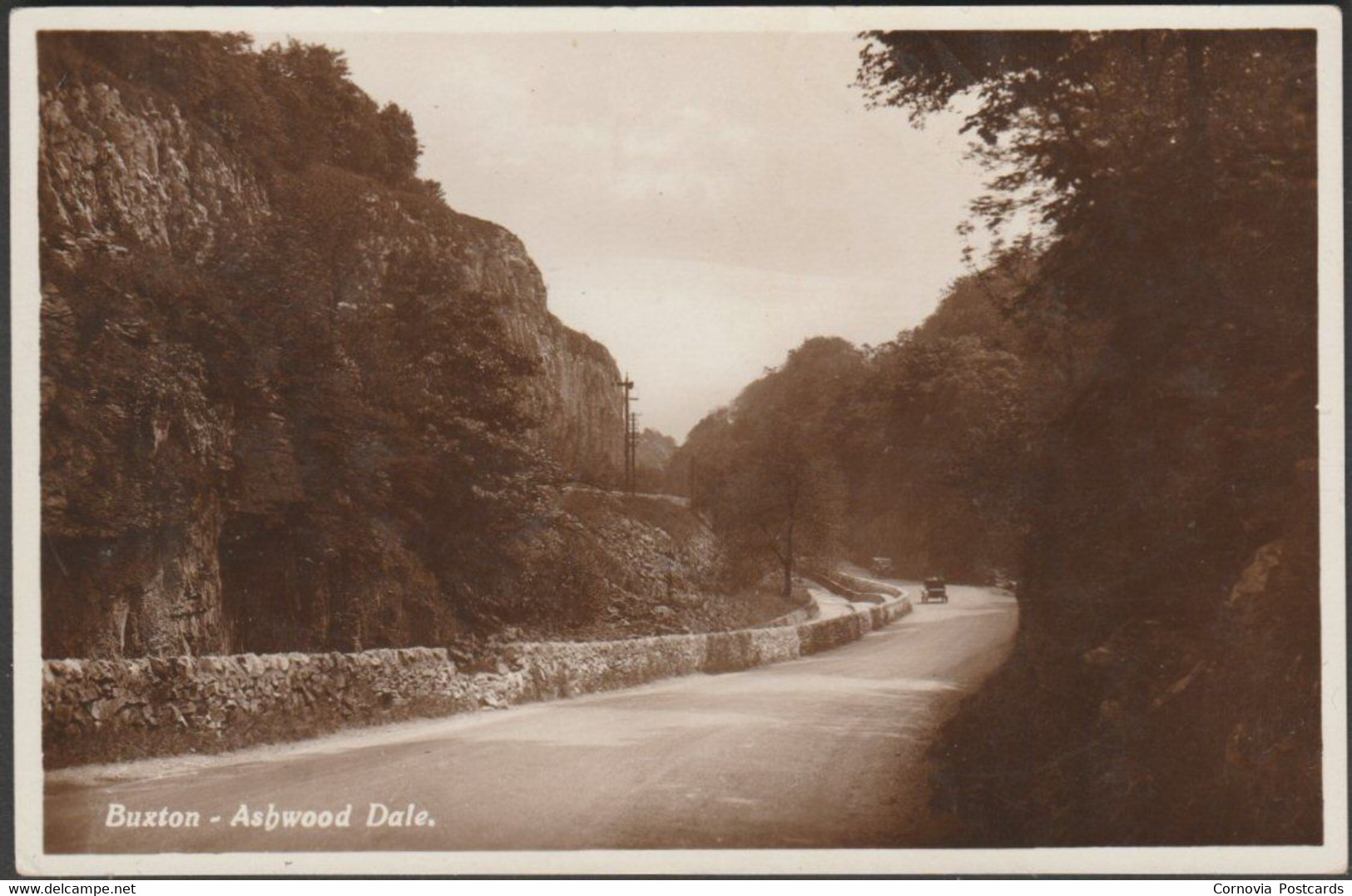 Ashwood Dale, Buxton, Derbyshire, C.1930s - RP Postcard - Derbyshire