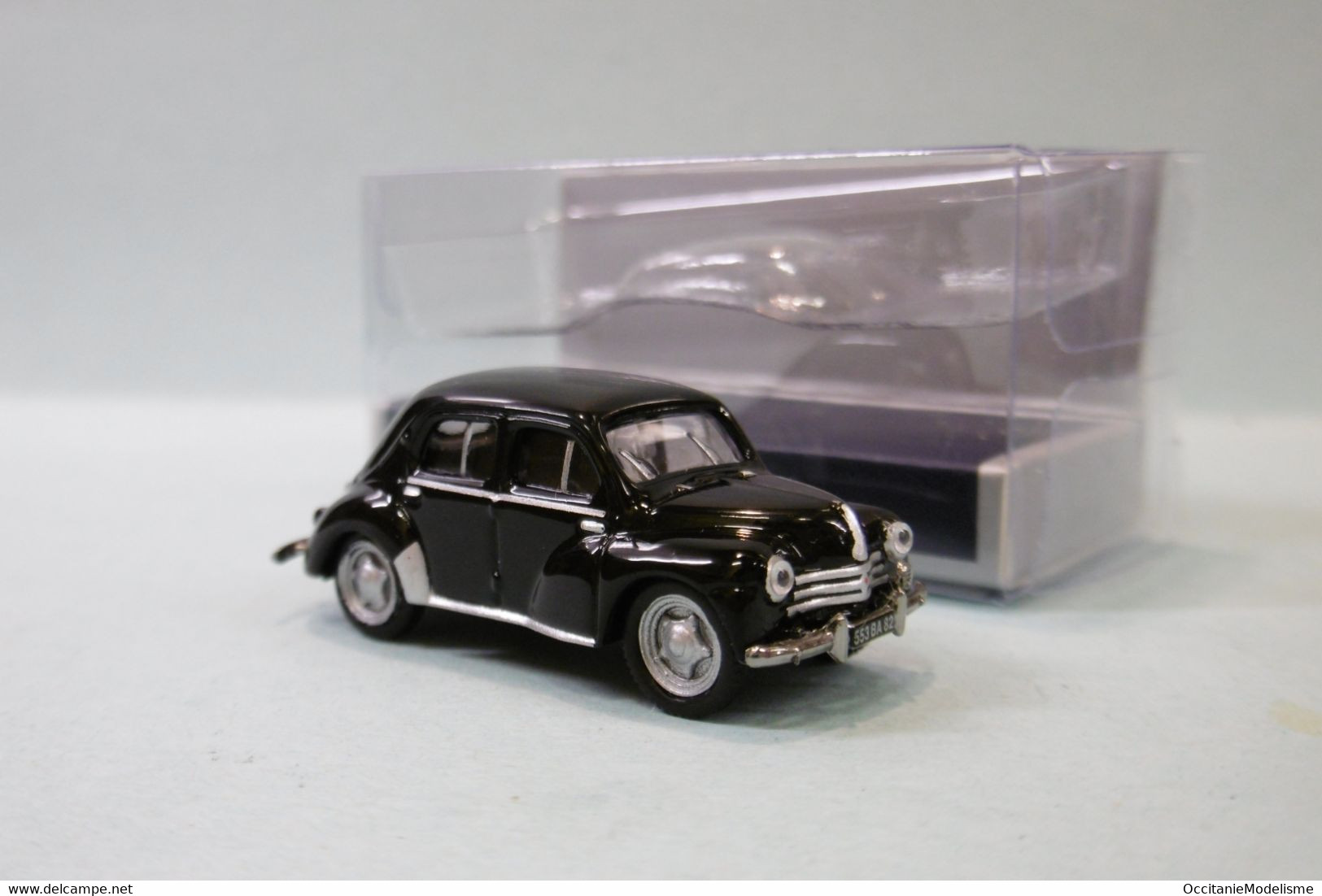 Norev - RENAULT 4CV 1955 Noir Réf. 513216 Neuf NBO HO 1/87 - Strassenfahrzeuge