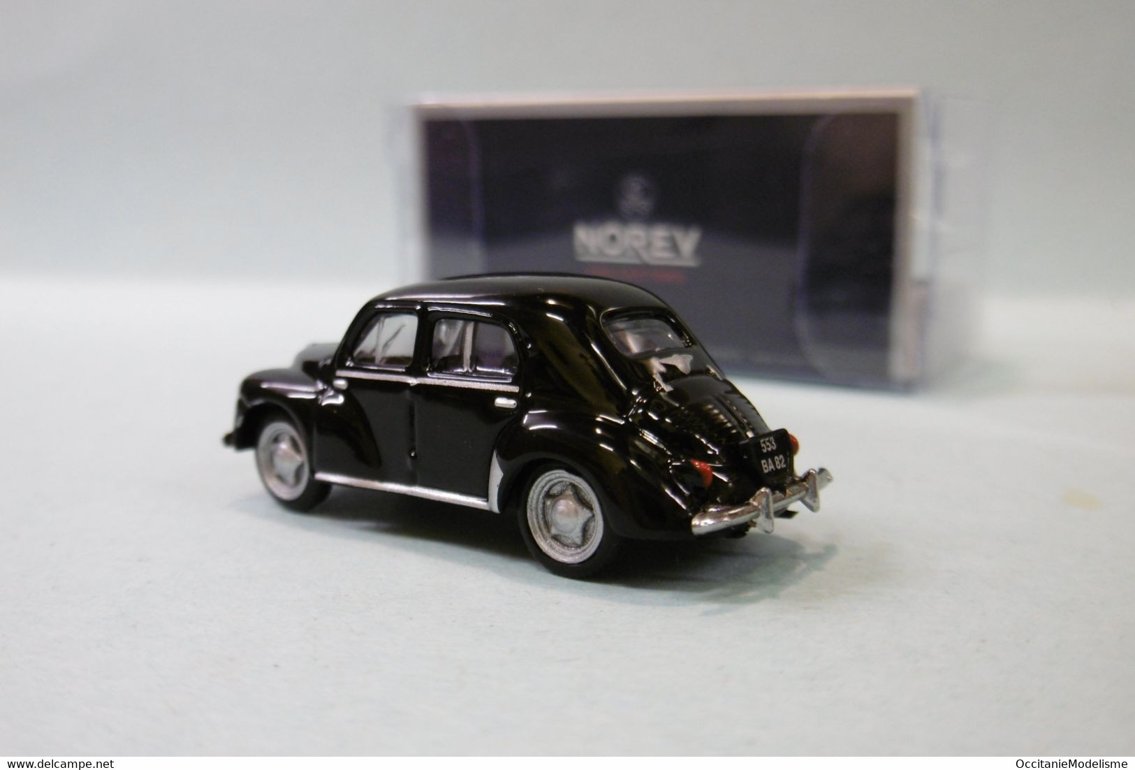 Norev - RENAULT 4CV 1955 Noir Réf. 513216 Neuf NBO HO 1/87 - Road Vehicles