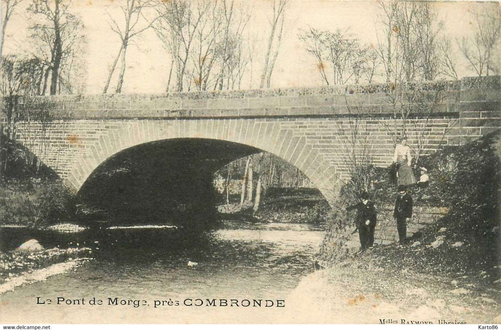 Le Pont De Morge , Près Combronde * 1904 - Combronde