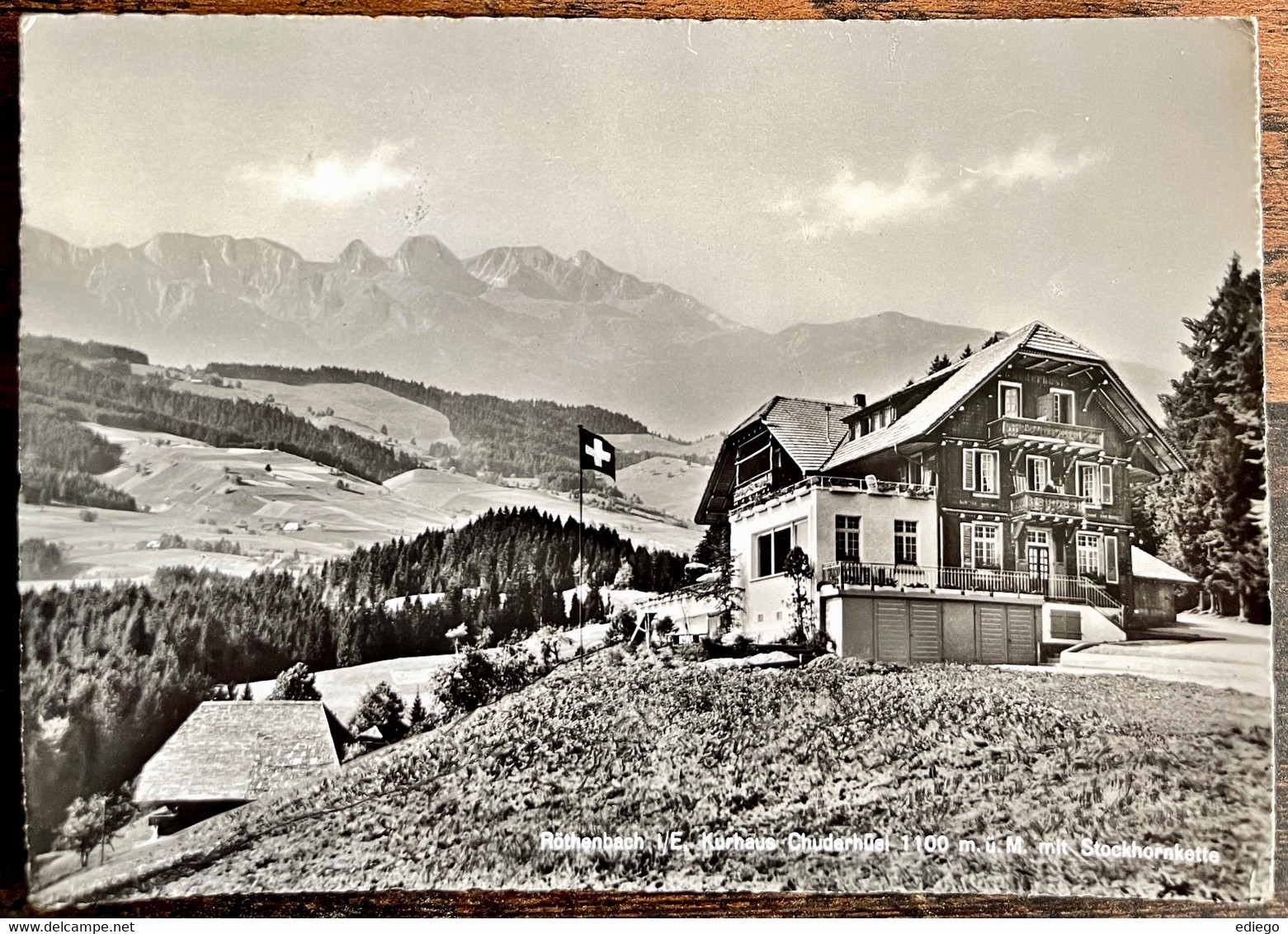 RÖTHENBACH - KURHAUS CHUDERHÜSI - 1961 - Röthenbach Im Emmental