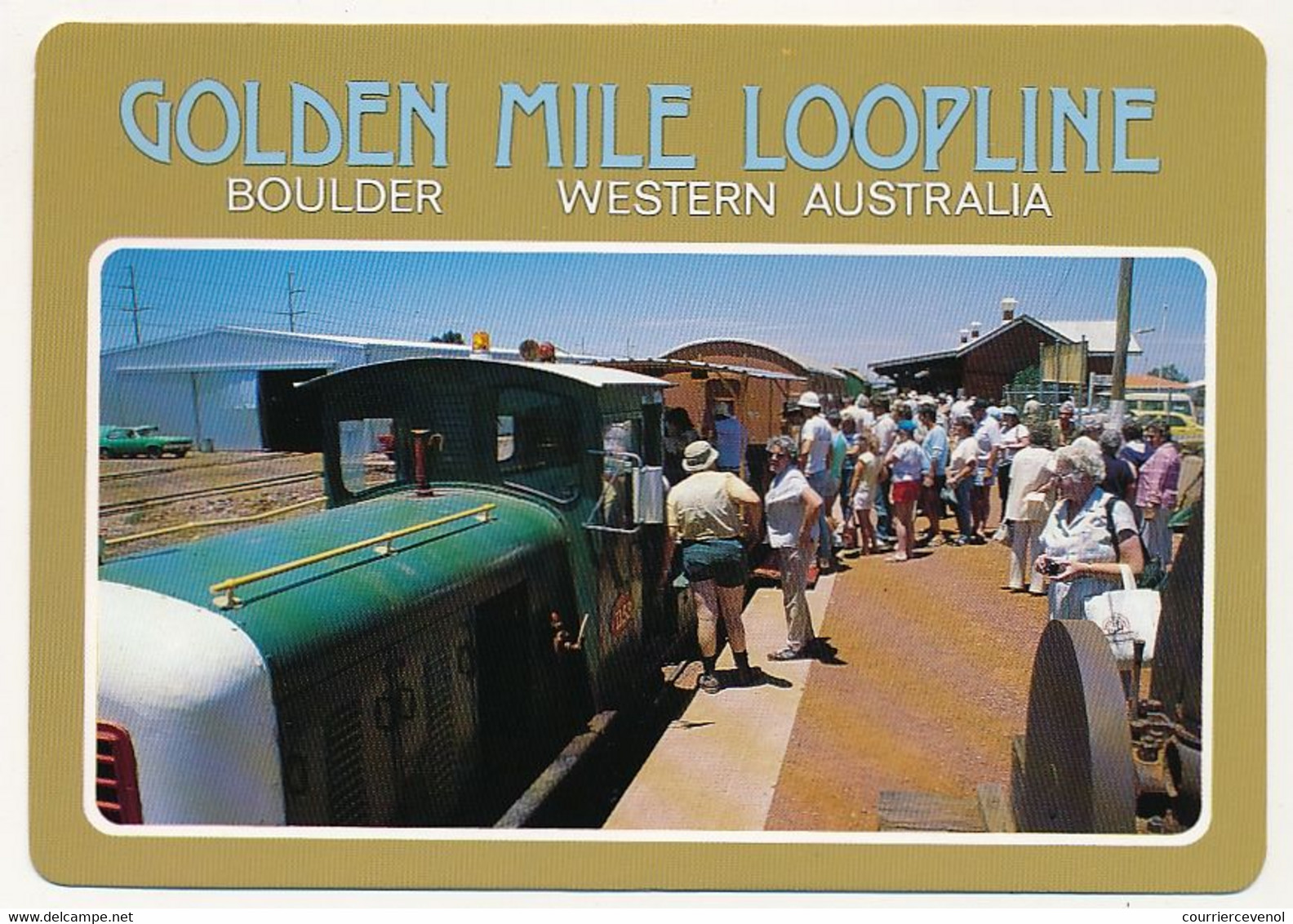 AUSTRALIE - 2 CPM - "Loopline Train" + Billet Pour 1 Adulte - Trenes