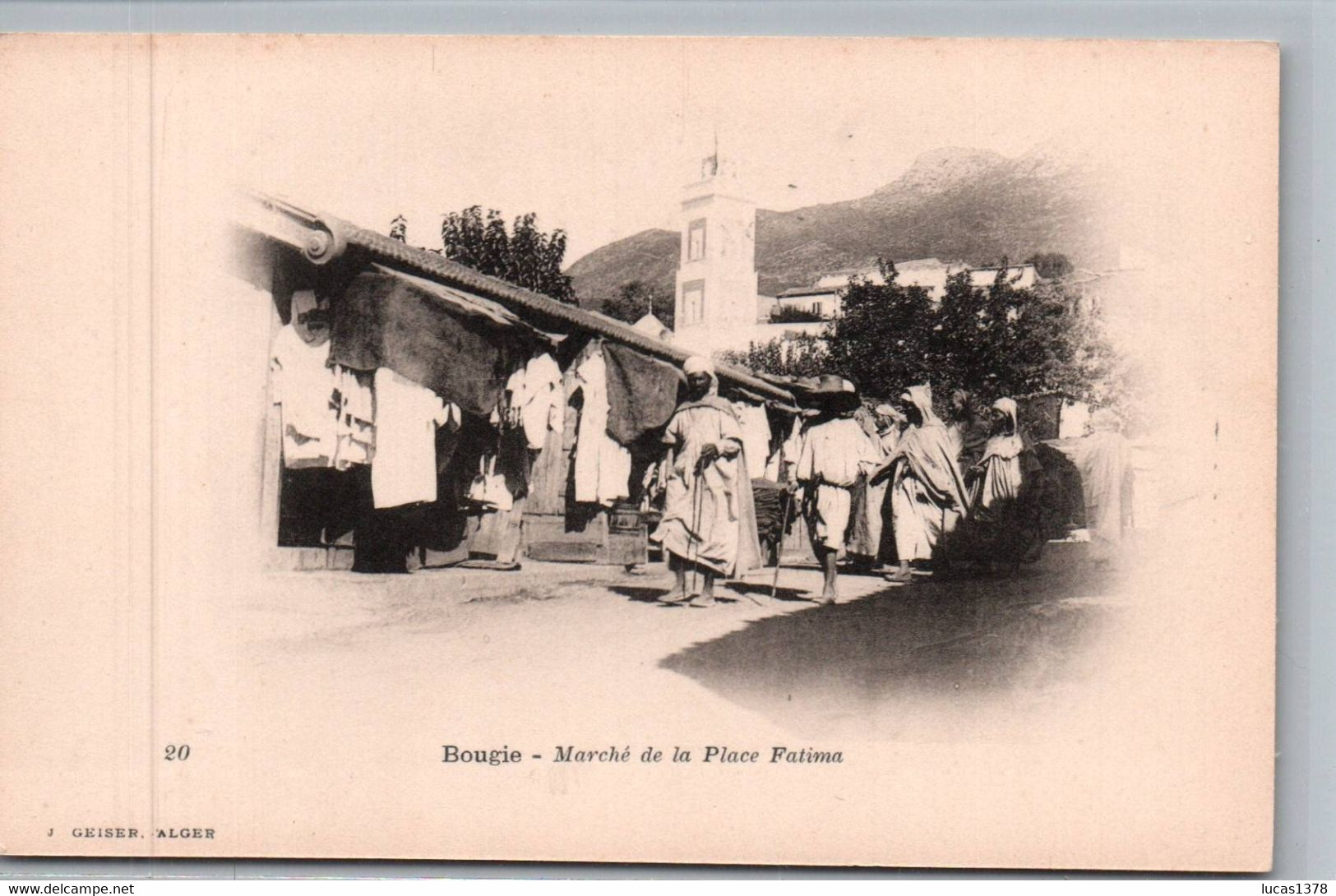 BOUGIE / MARCHE DE LA PLACE FATIMA - Bejaia (Bougie)