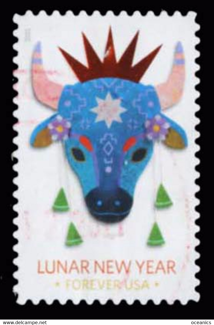 Etats-Unis / United States (Scott No.5556 - Lunar Year-2021) (o) - Gebraucht