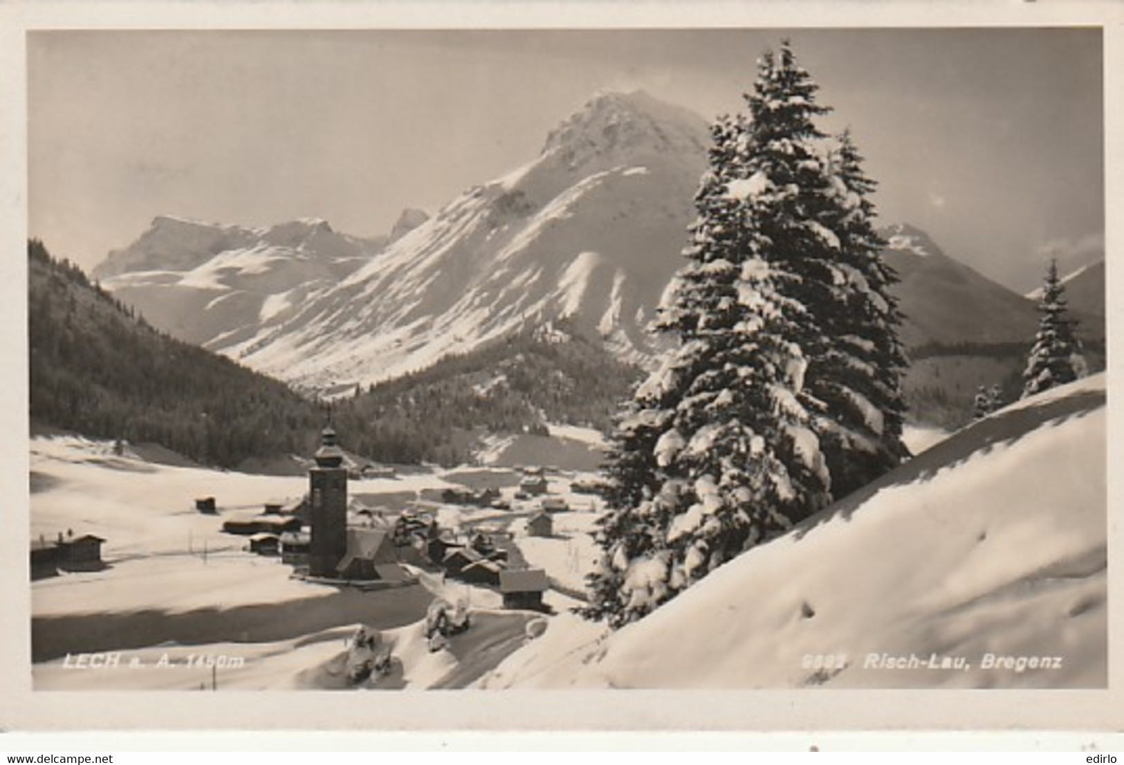 ***  AUTRICHE ***  1939   ***  LECH Risch Lau Bregenz  - TTB Timbrée - Lech