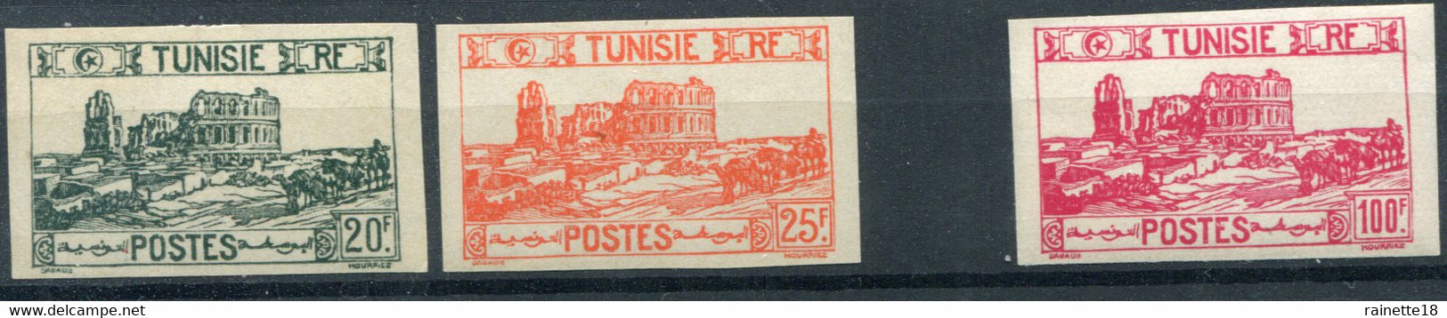 Tunisie     294 **-296 **-298 **  Non Dentelés - Ongebruikt