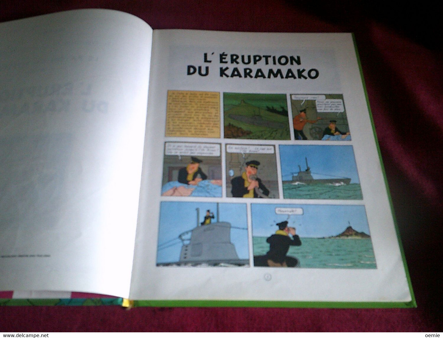 LES AVENTURES DE JO ZETTE ET JOCKO  L' ERUPTION DU KARAMAKO  EDITION 1967 / 0053  / 10 - Jo, Zette & Jocko