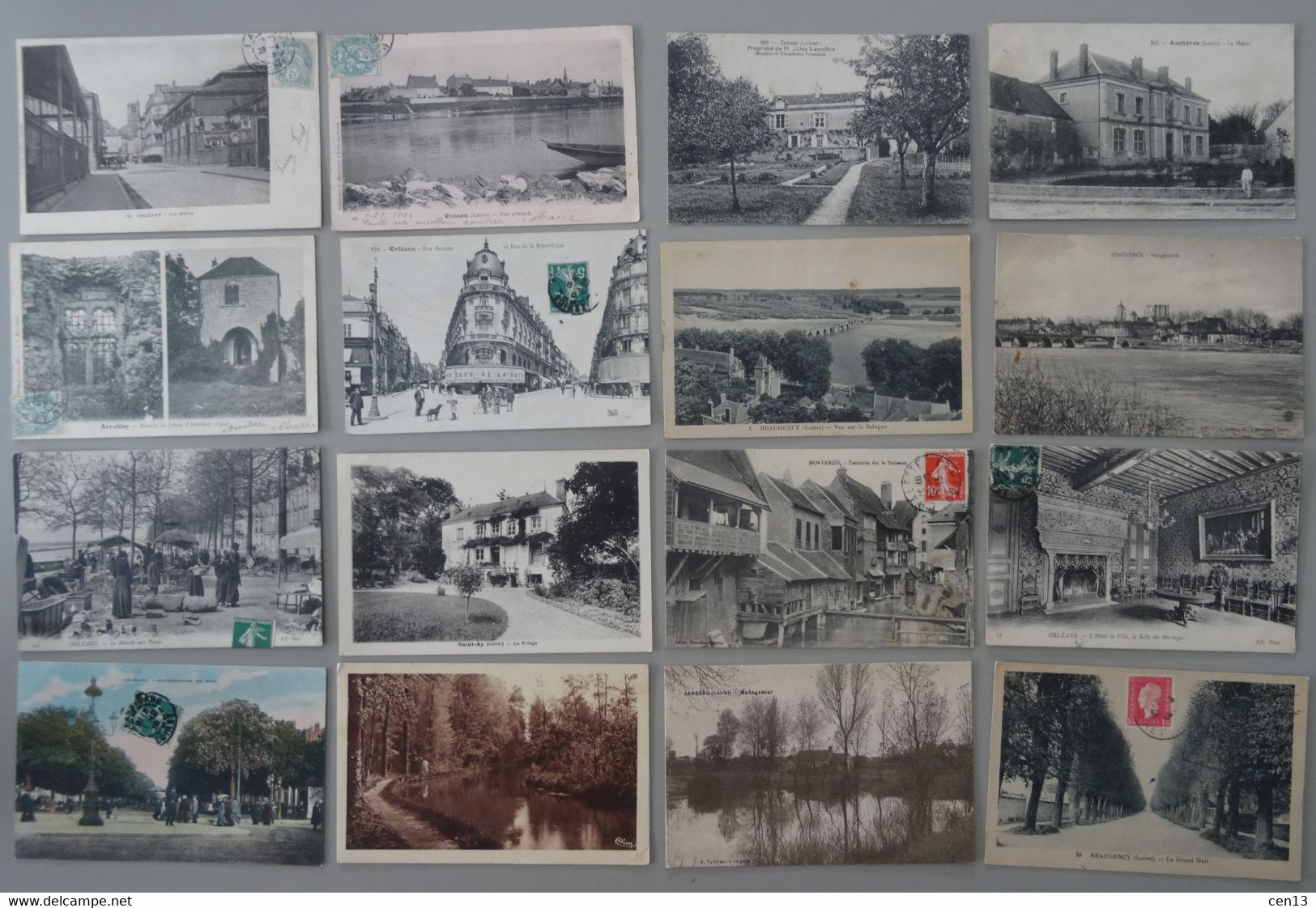 45 - Lot De Plus De 225 Cartes CPA, CPSM Et CPM Du Loiret : Orléans, Chatillon-sur-Loire, Olivet... - Andere & Zonder Classificatie