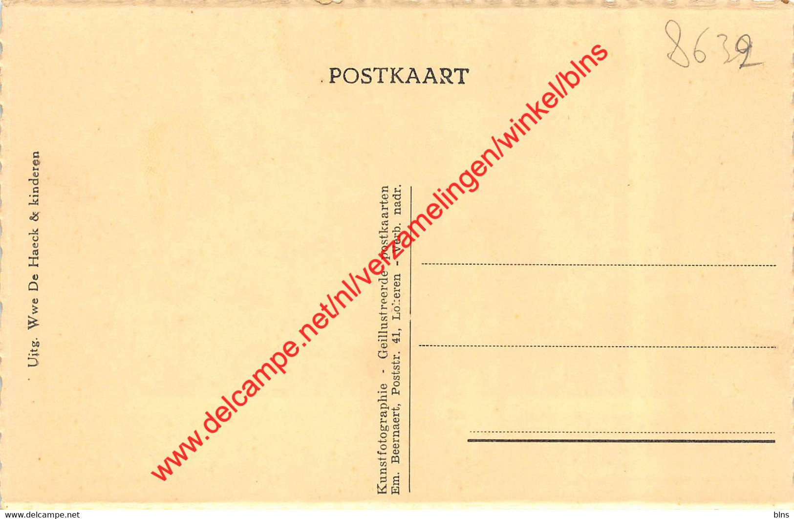 De Gemeenteplaats 1936 Bouchaute - Boekhoute - Assenede