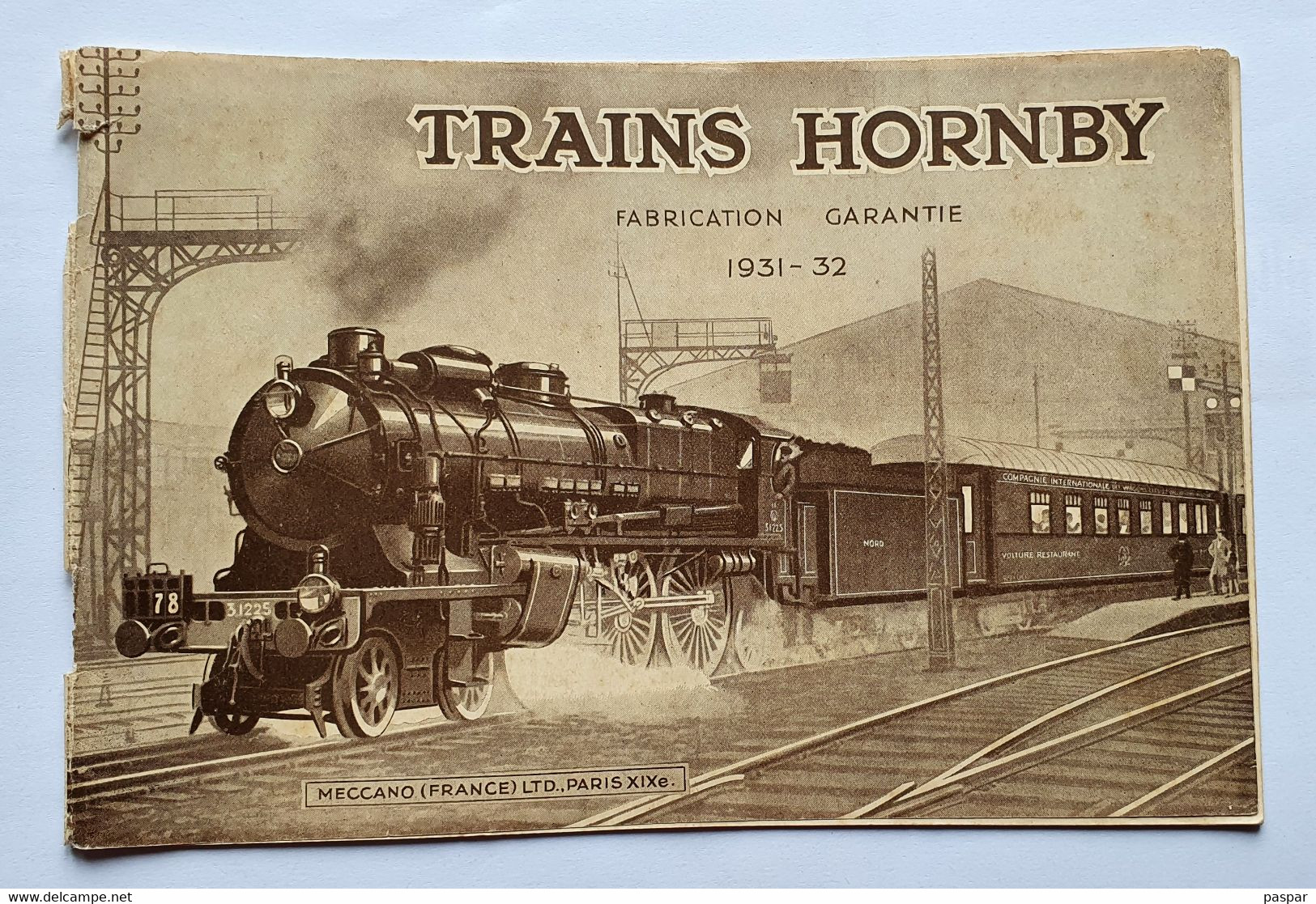 Catalogue Trains HORNBY MECCANO 1931-1932 - Letteratura & DVD