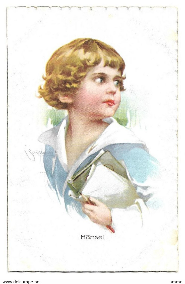 Vintage Postcard Schilbach  *  Hänsel  (Boy - Garcon) - Schilbach