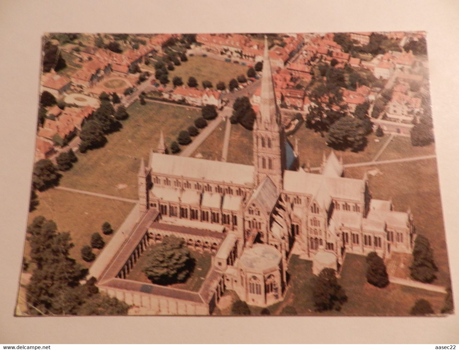 Oude Postkaart Van Engeland    --   Wiltshire   --   Salisbury Cathedral  -- - Salisbury