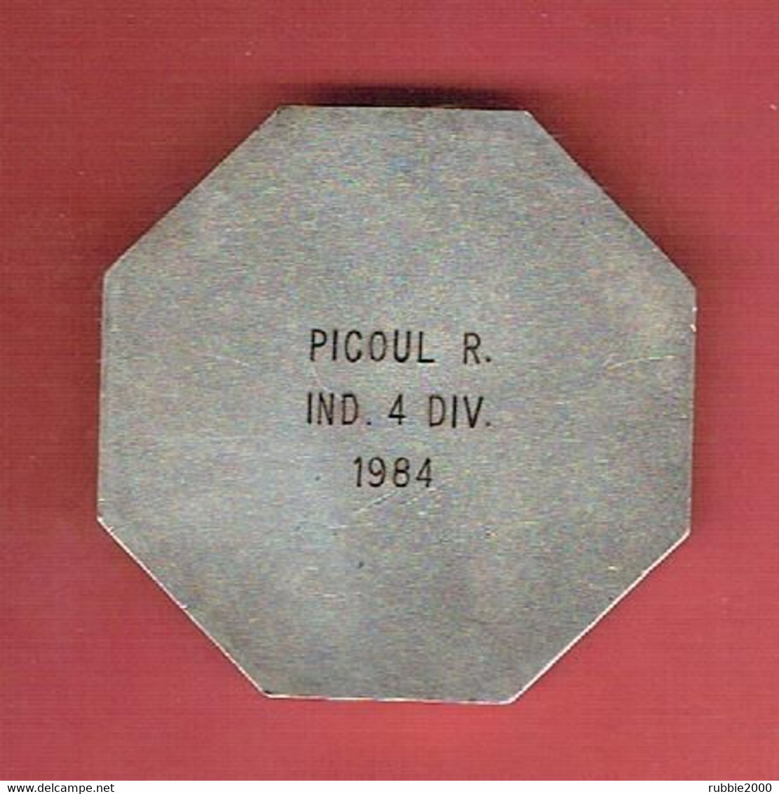 MEDAILLE PETANQUE JEU DE BOULES 1984 - Bowls - Pétanque