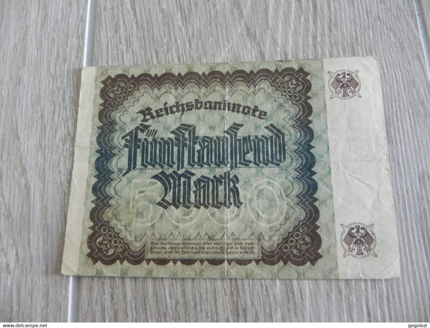 Deutschland 5'000 Mark 1922 - 5.000 Mark
