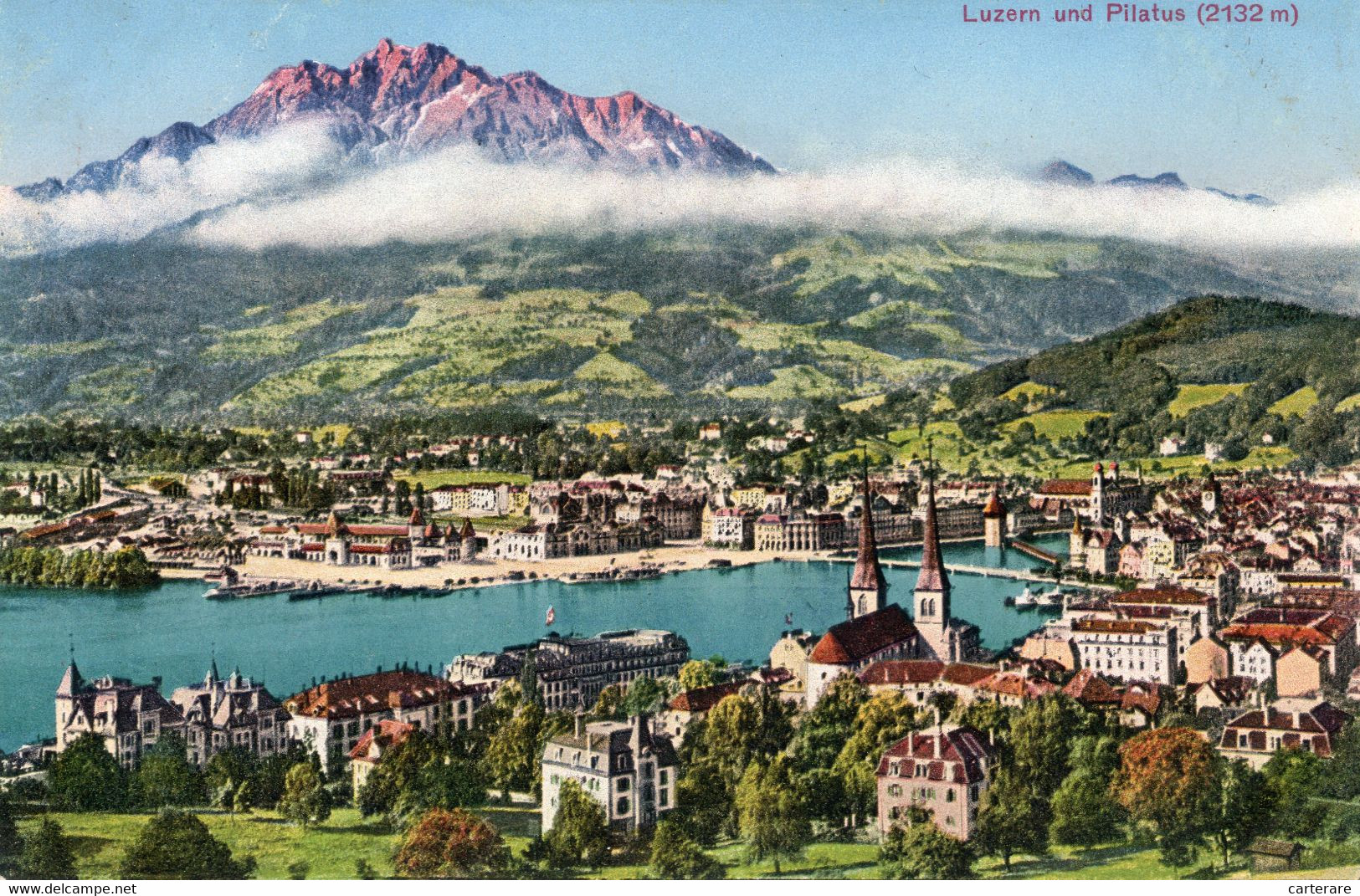 SUISSE,SWITZERLAND,SVIZZERA,SCHWEIZ,HELVETIA,SWISS,LUZERN,LUCERNE,1910,RARE - Lucerne