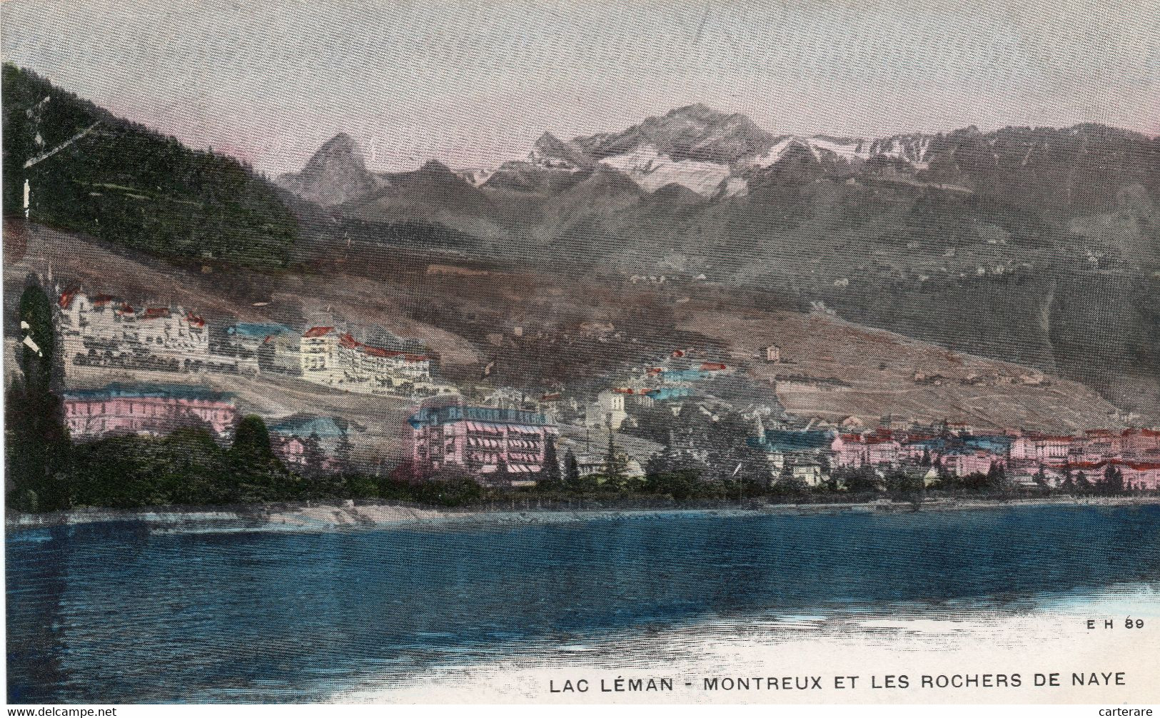 SUISSE,SWITZERLAND,SVIZZERA,SCHWEIZ,HELVETIA,SWISS,VAUD,MONTREUX,1904,RARE - Montreux