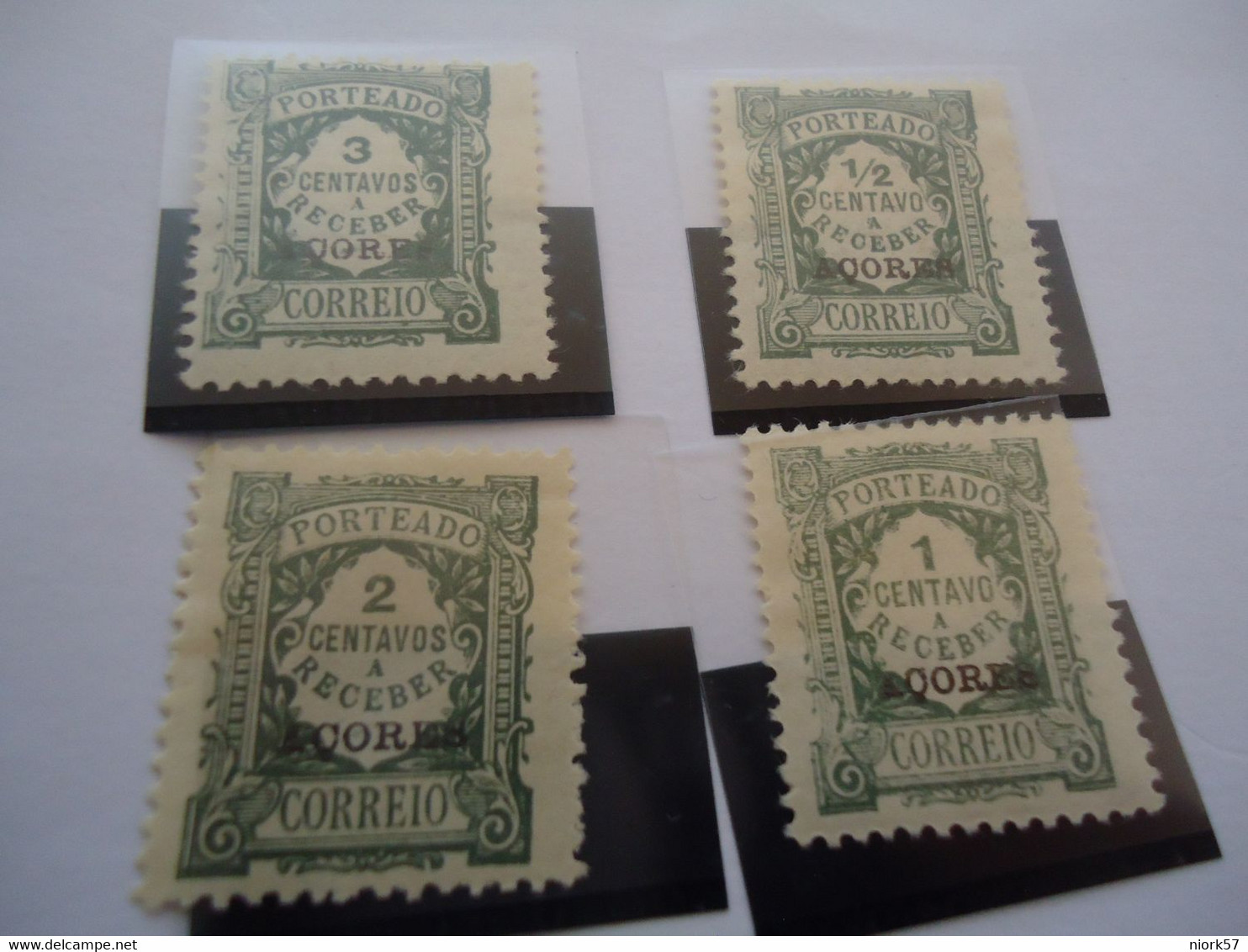 AZORES  4  MLN   STAMPS  OVERPRINT  ACORES - Other & Unclassified