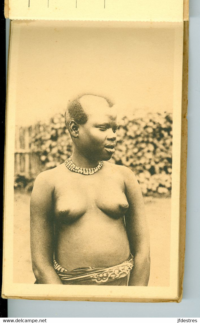 12 CP Ruanda Urundi "Types"  Ed. Jos Dardenne 1 Carnet Complet Sér. 2 Luxe K3. Vers 1930. Jeunes Filles Rwanda - Afrique