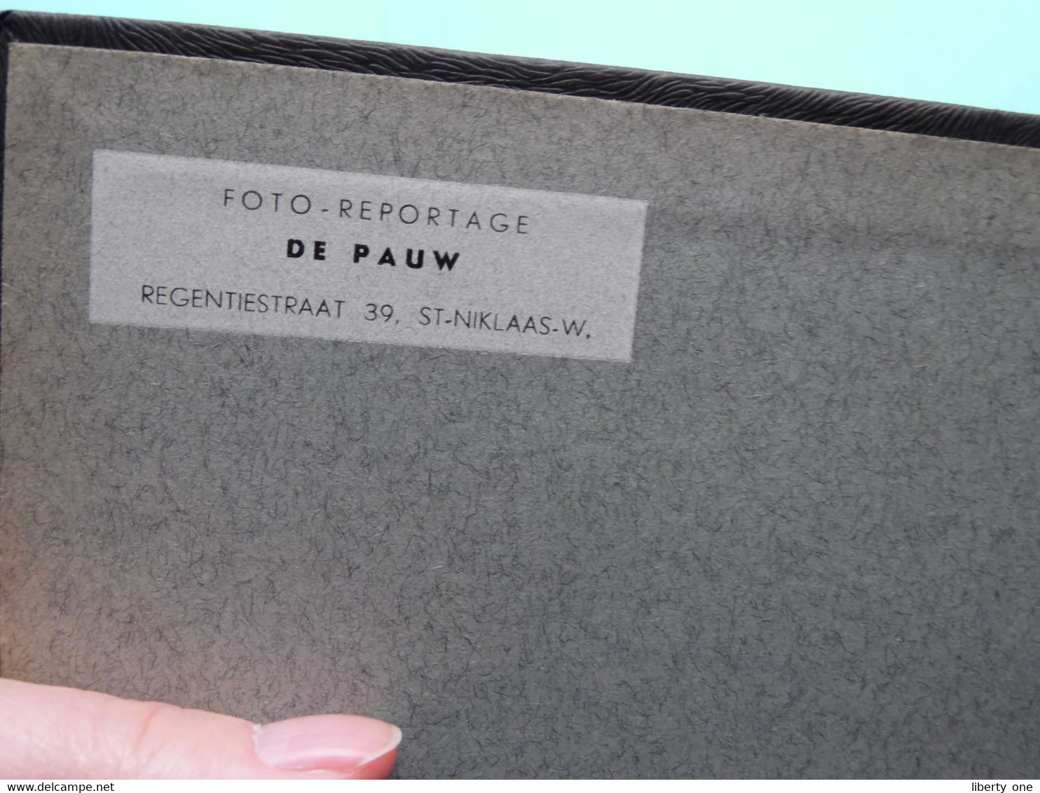 Overledene / Death / Dood / Mort ( Foto Reportage DE PAUW St. Niklaas > Géén Identificatie > Carnet +/- 14 X 18,5 Cm. )! - Albumes & Colecciones