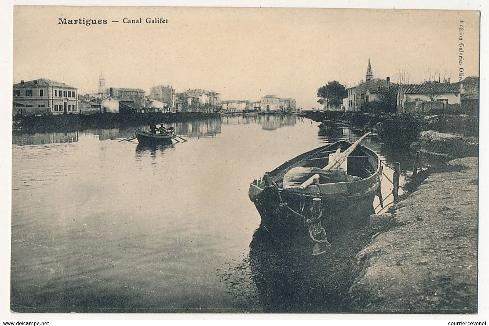 CPA - MARTIGUES (B Du R) - Canal Galifet - Martigues