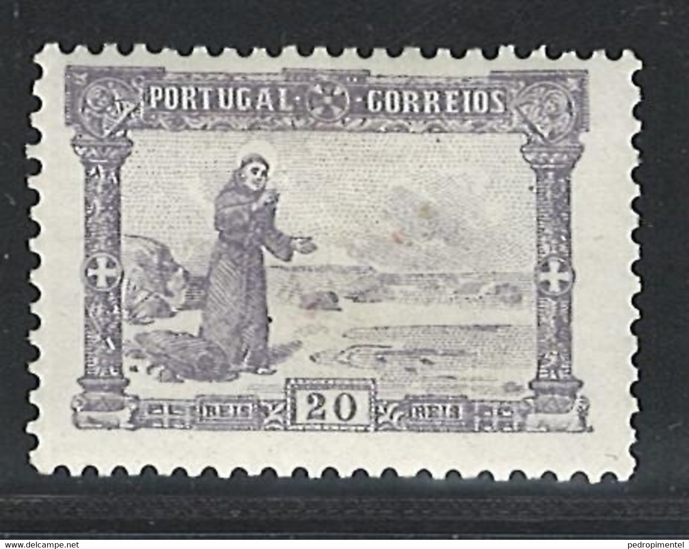 Portugal 1895 "St Anthony" Condition MH OG Mundifil #115 - Ungebraucht