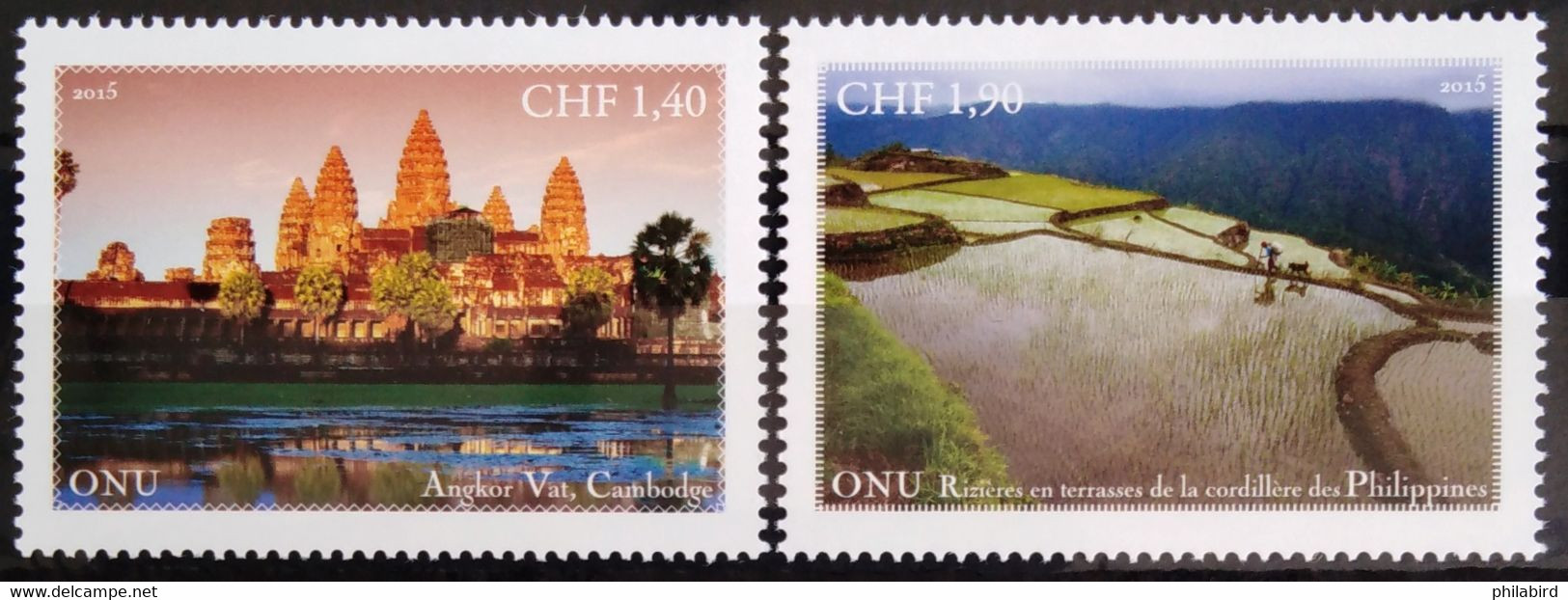 NATIONS-UNIS - GENEVE                   N° 917/918                     NEUF** - Nuevos