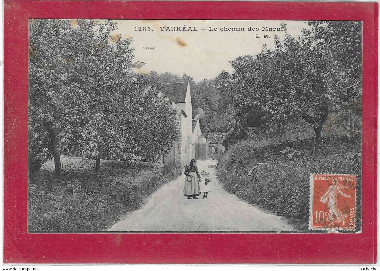 95,- VAUREAL ,- Le Chemin Des Marais - Vauréal