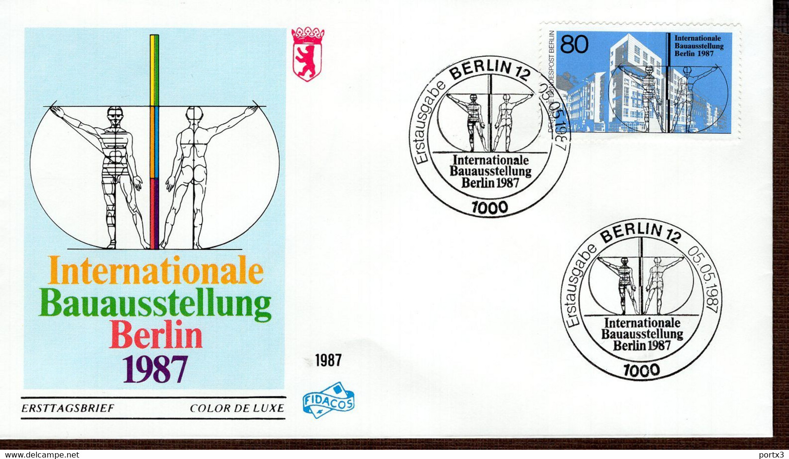 Berlin FDC aus 1987 ex 9 items  gestempelt / used / oblitéré (Berl 041)