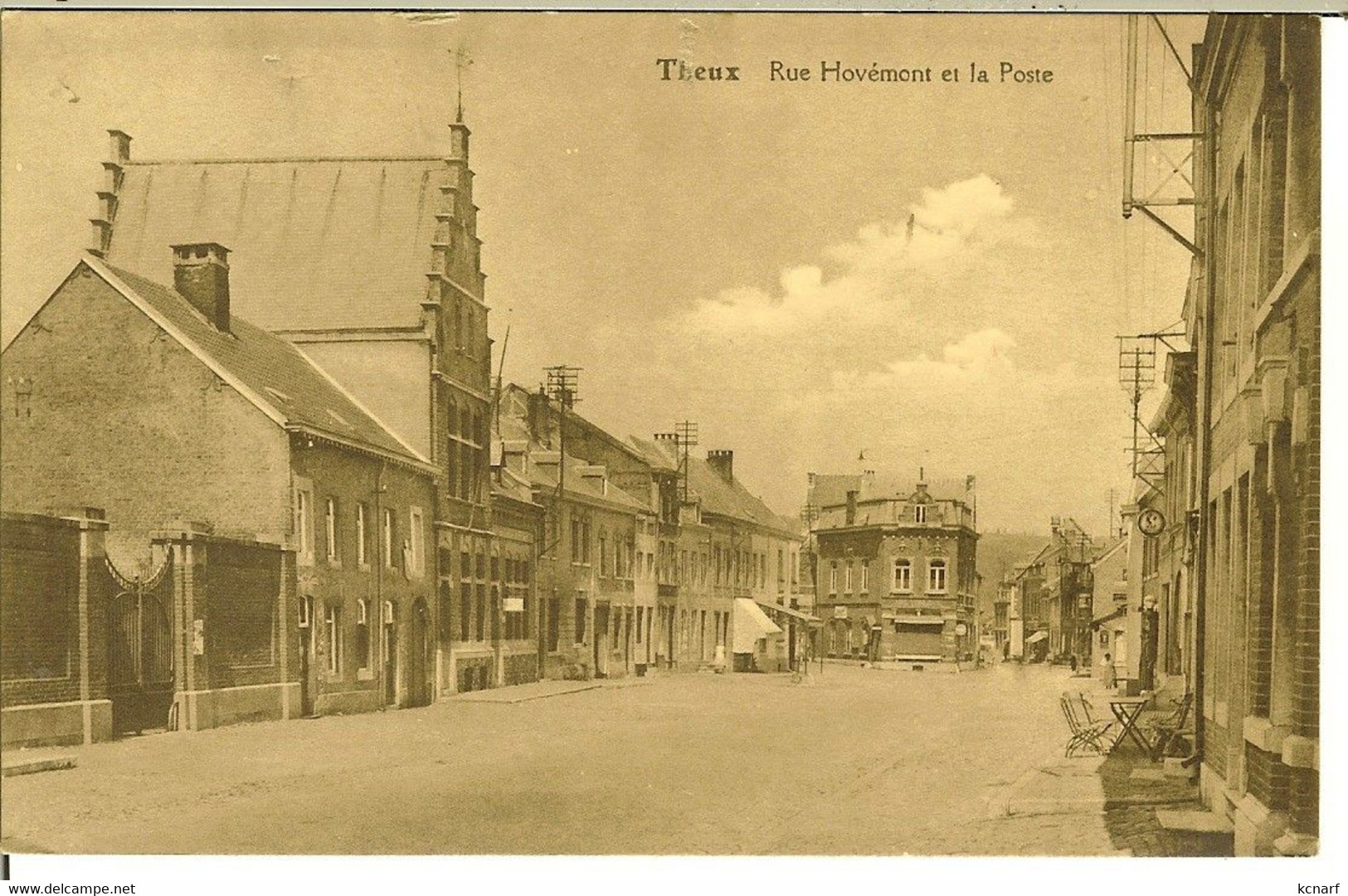 CP De THEUX " Rue Hovémont Et La Poste " - Theux