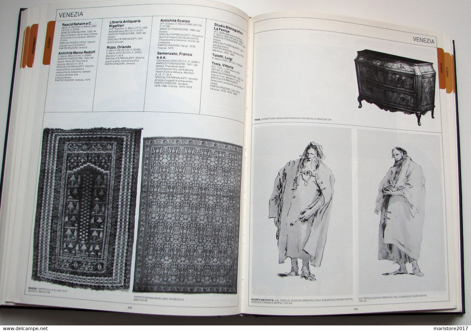 CATALOGO Nazionale dell'ANTIQUARIATO e del collezionismo 81-ANTIQUES CATALOGUE-CATÁLOGO DE ANTIGÜEDADES-Mobili-Ferro