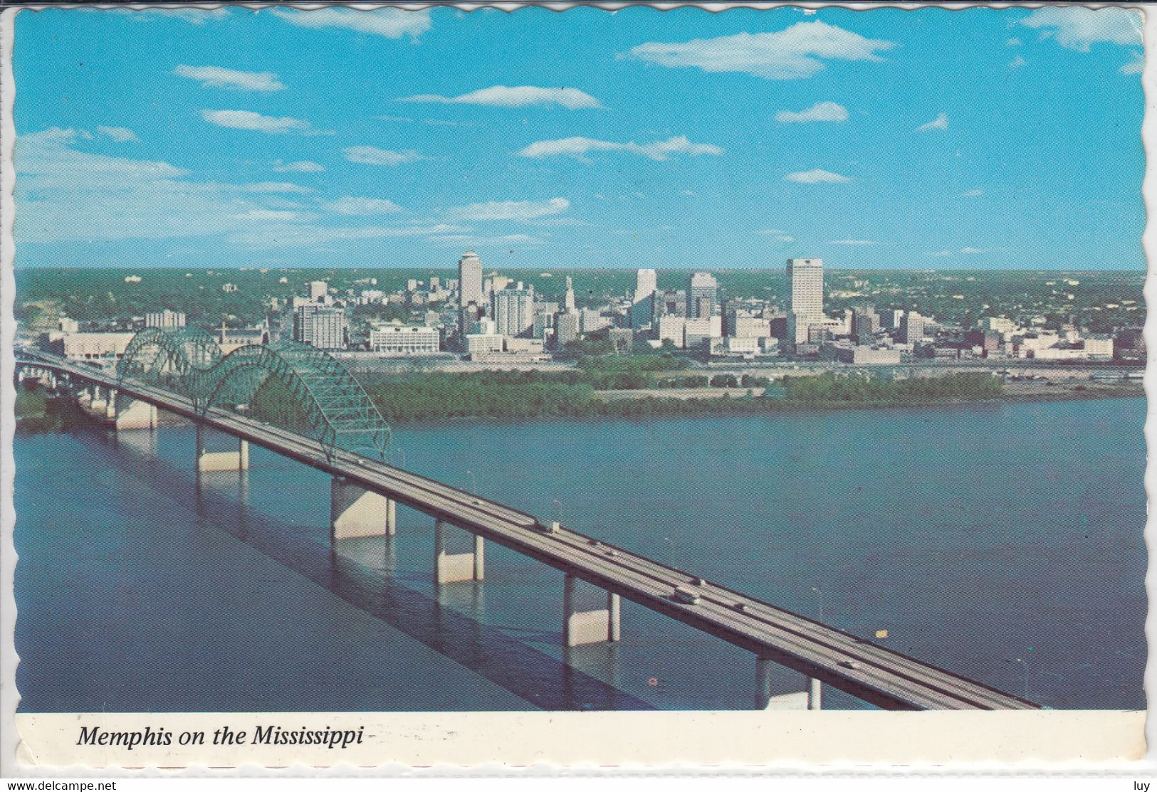 MEMPHIS Tennessee; On The Mississippi, Panorama - Memphis