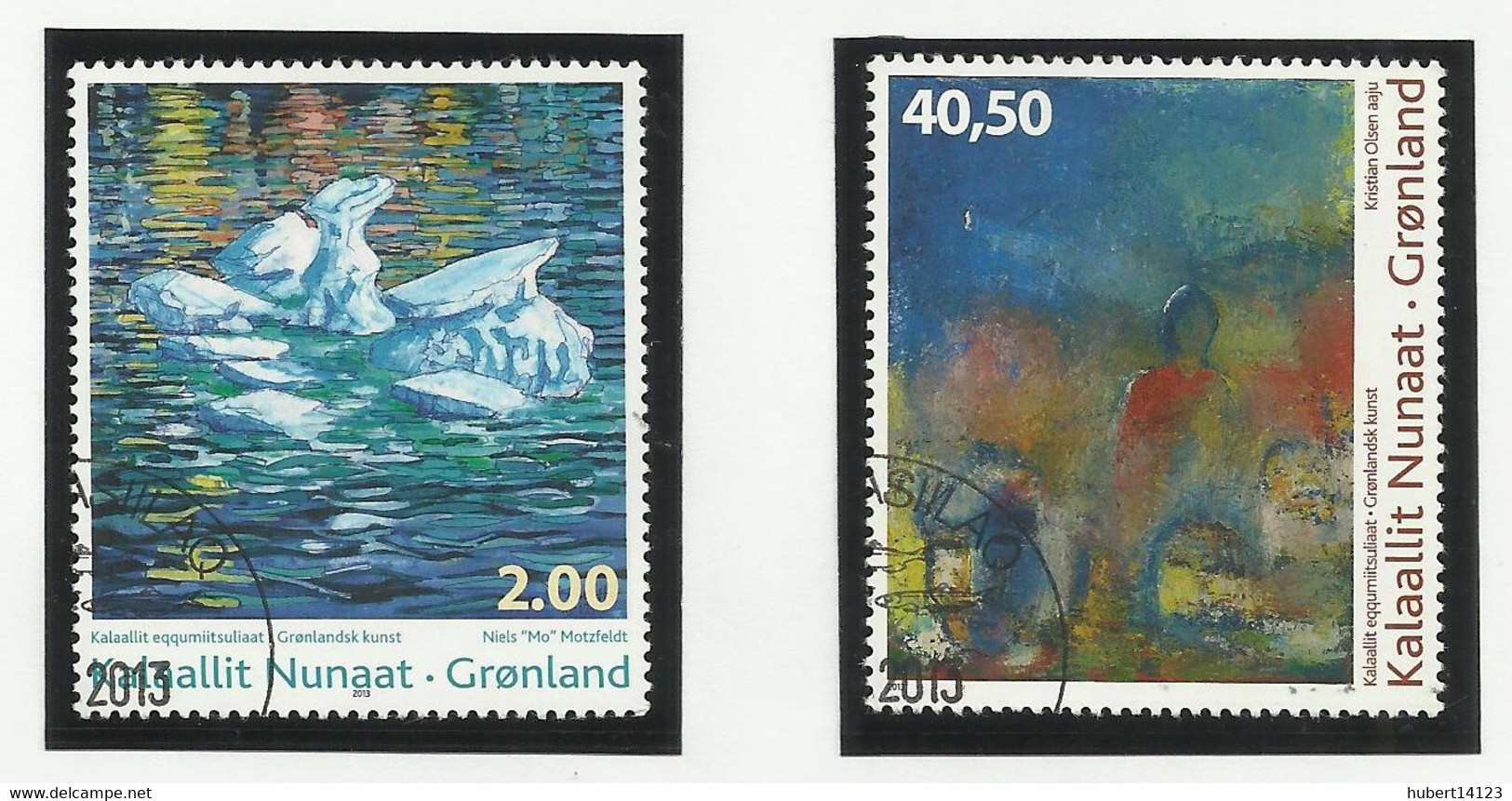 GROENLAND 2013 N° 607 ET 608 Oblitérés - Used Stamps