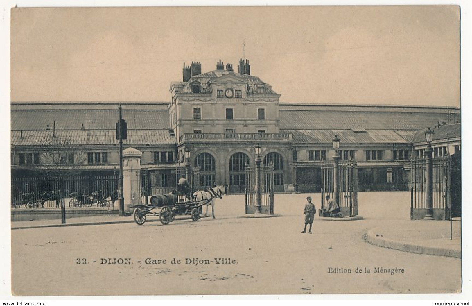 CPA - DIJON (Côte D'Or) - Gare De Dijon-Ville - Dijon