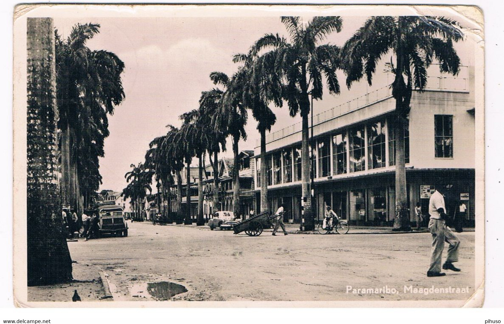 SUR-68  PARAMARIBO : Maagdenstraat - Surinam