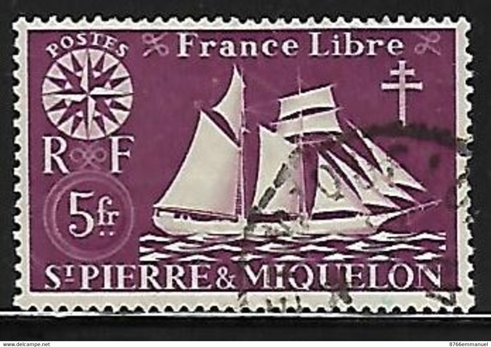 SAINT-PIERRE-ET-MIQUELON N°307 - Used Stamps