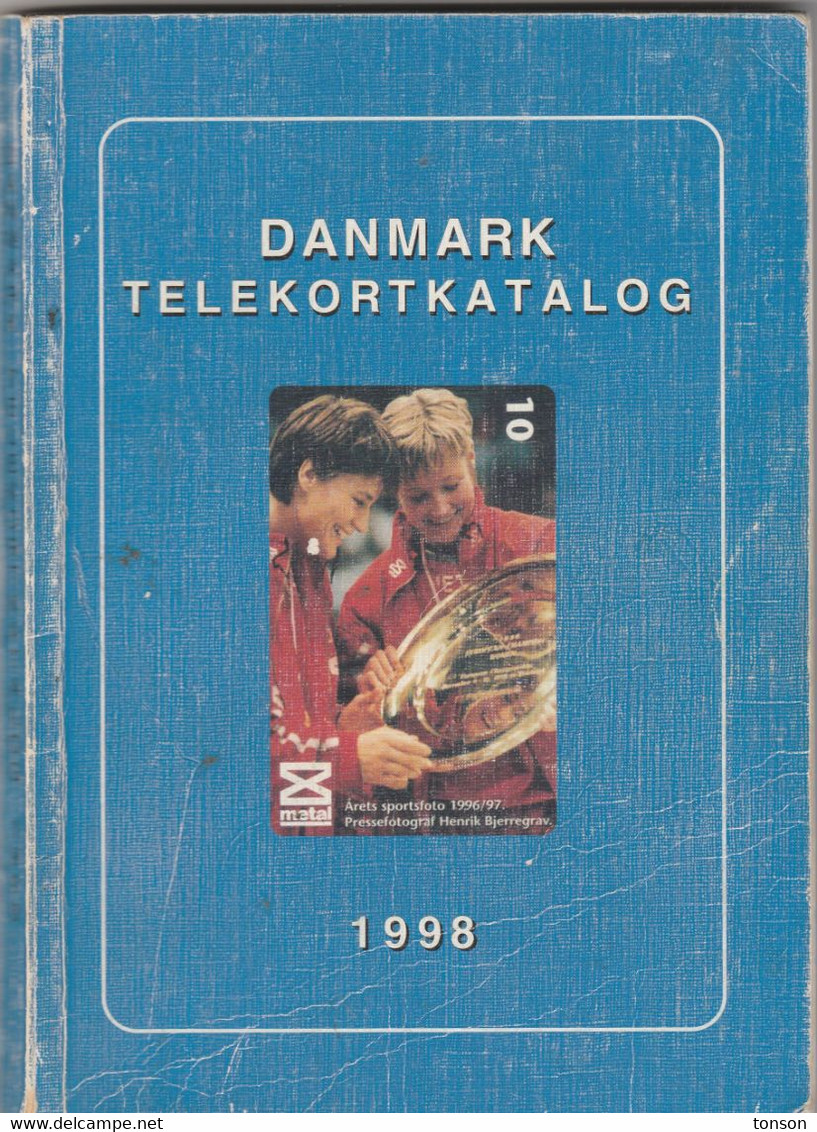 Danish Phonecard Catalogue 1998   3 Scans. - Supplies And Equipment