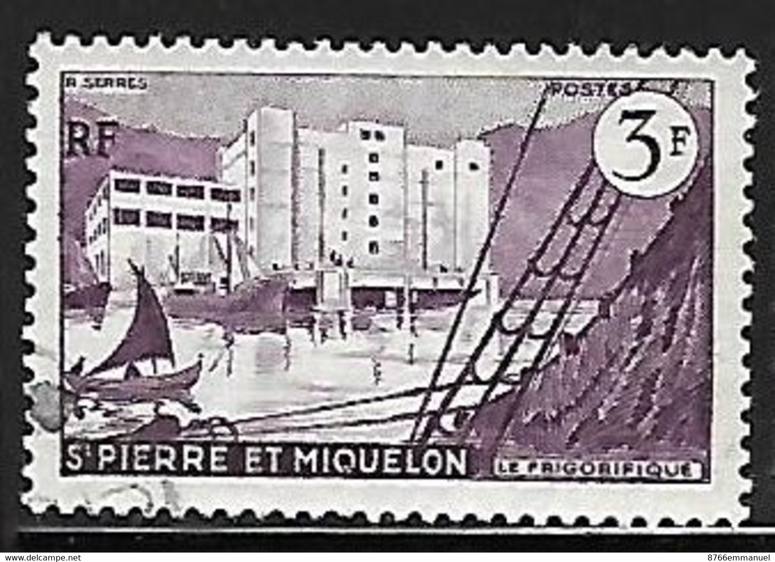 SAINT-PIERRE-ET-MIQUELON N°350 - Usados