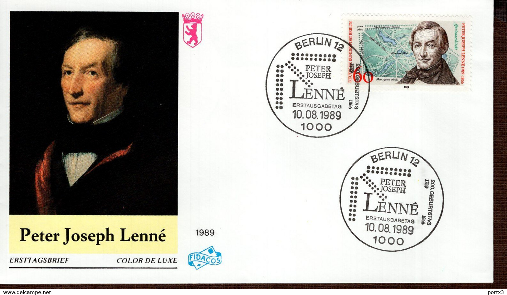 Berlin FDC Aus 1989 Ex 9 Items  Gestempelt / Used / Oblitéré (Berl 050) - 1981-1990