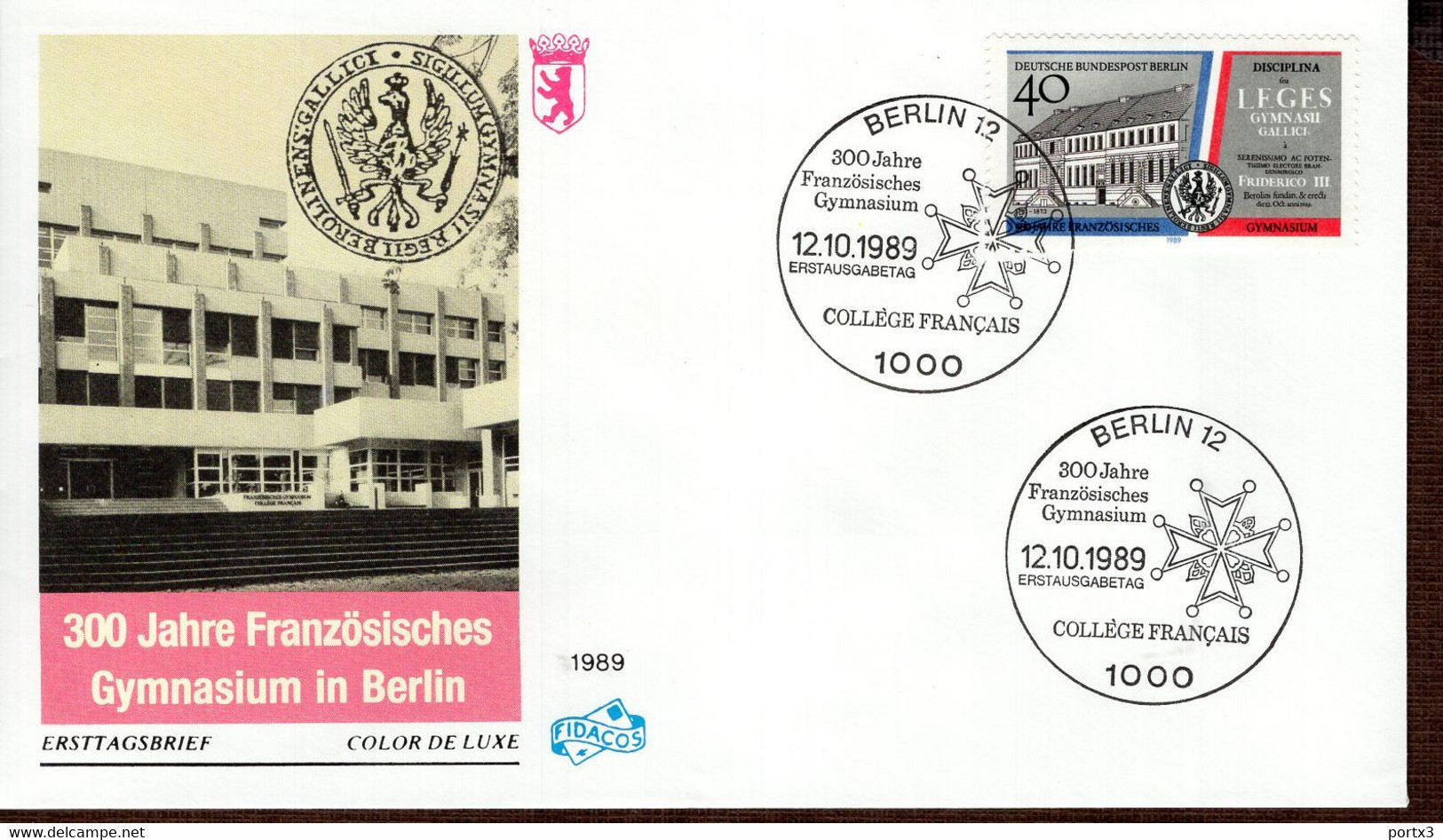 Berlin FDC aus 1989 ex 9 items  gestempelt / used / oblitéré (Berl 050)