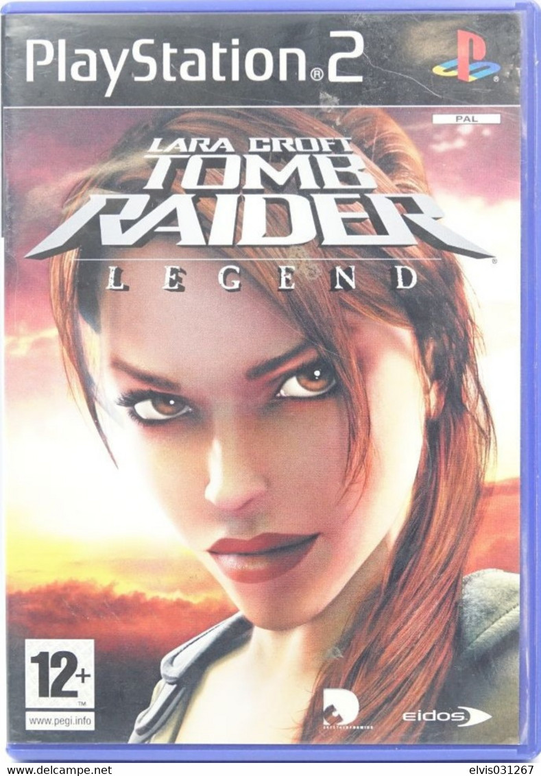 SONY PLAYSTATION TWO 2 PS2 : LARA CROFT TOMB RAIDER LEGEND - EIDOS - Playstation 2