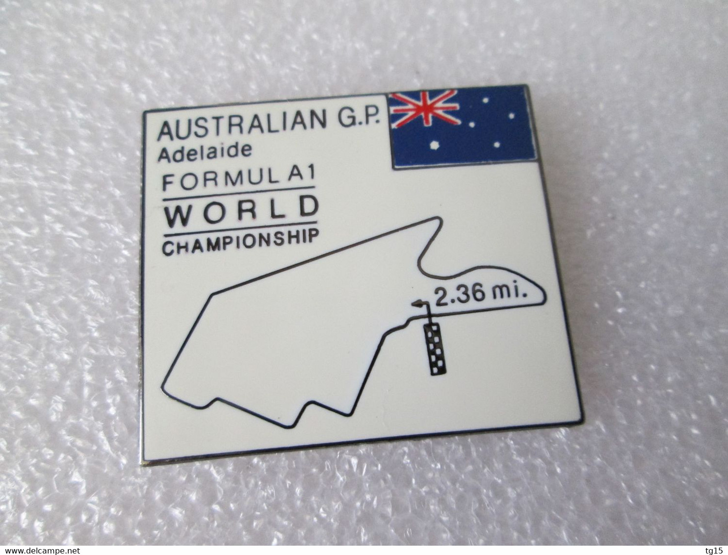 TOP PIN'S FORMULE 1 AUSTRALIAN GRAND PRIX ADÉLAÏDE Email Grand Feu MFS - F1