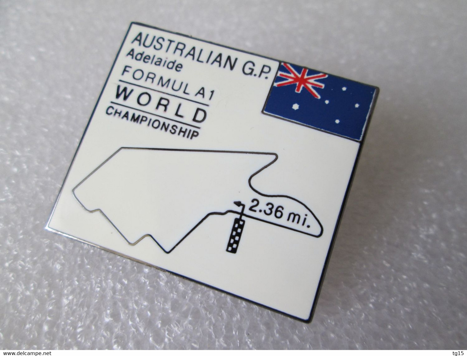 TOP PIN'S FORMULE 1 AUSTRALIAN GRAND PRIX ADÉLAÏDE Email Grand Feu MFS - F1