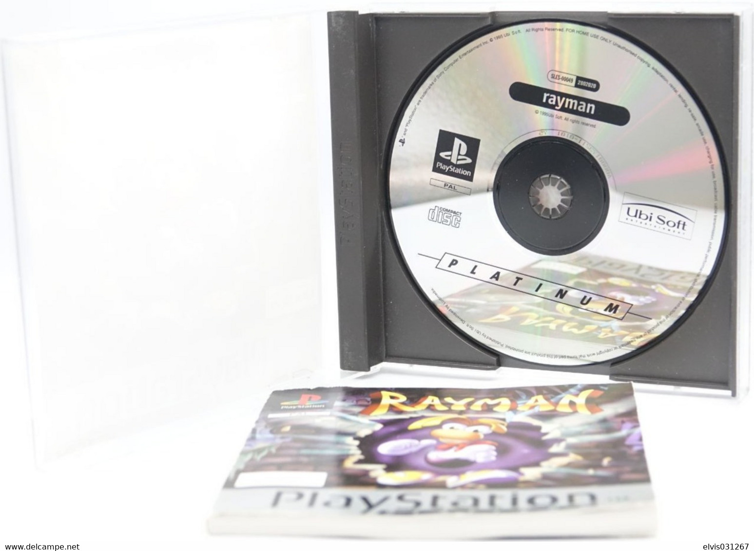 SONY PLAYSTATION ONE PS1 : RAYMAN 1 - PLATINUM - Playstation