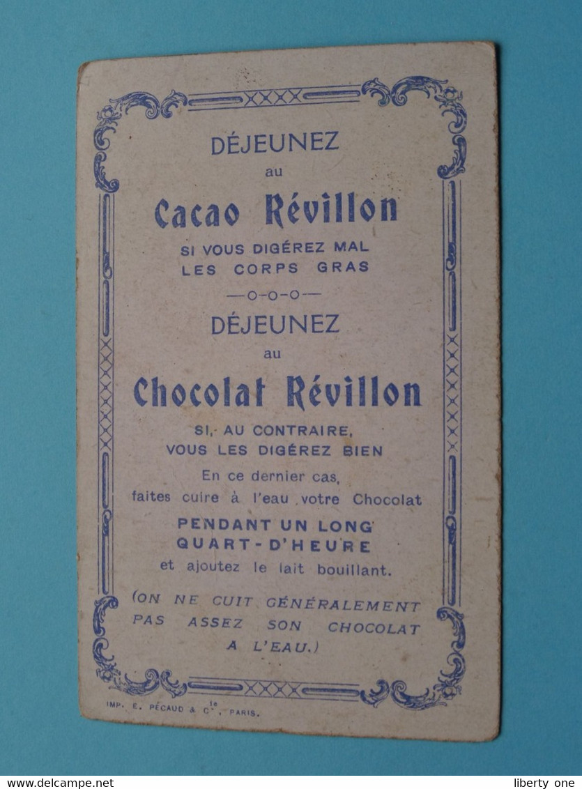 L'ANGOUMOIS ( Voir / Zie Scans ) Chocolat Révillon ( Imp. E Pécaud ) ! - Revillon