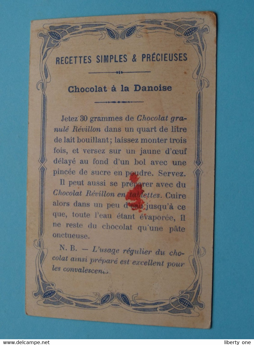 Hotel-de-Ville D'ARRAS ( Pas De Calais ) N 1 ( Voir / Zie Scans ) Chocolat Révillon / Chocolat à La Danoise ! - Revillon