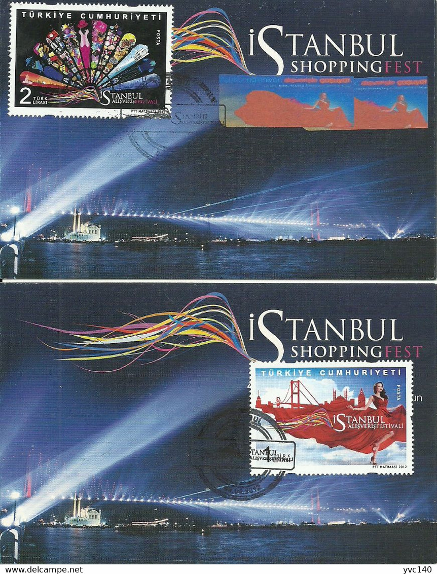 Turkey; 2012 Istanbul Shopping Fest - Cartes-maximum