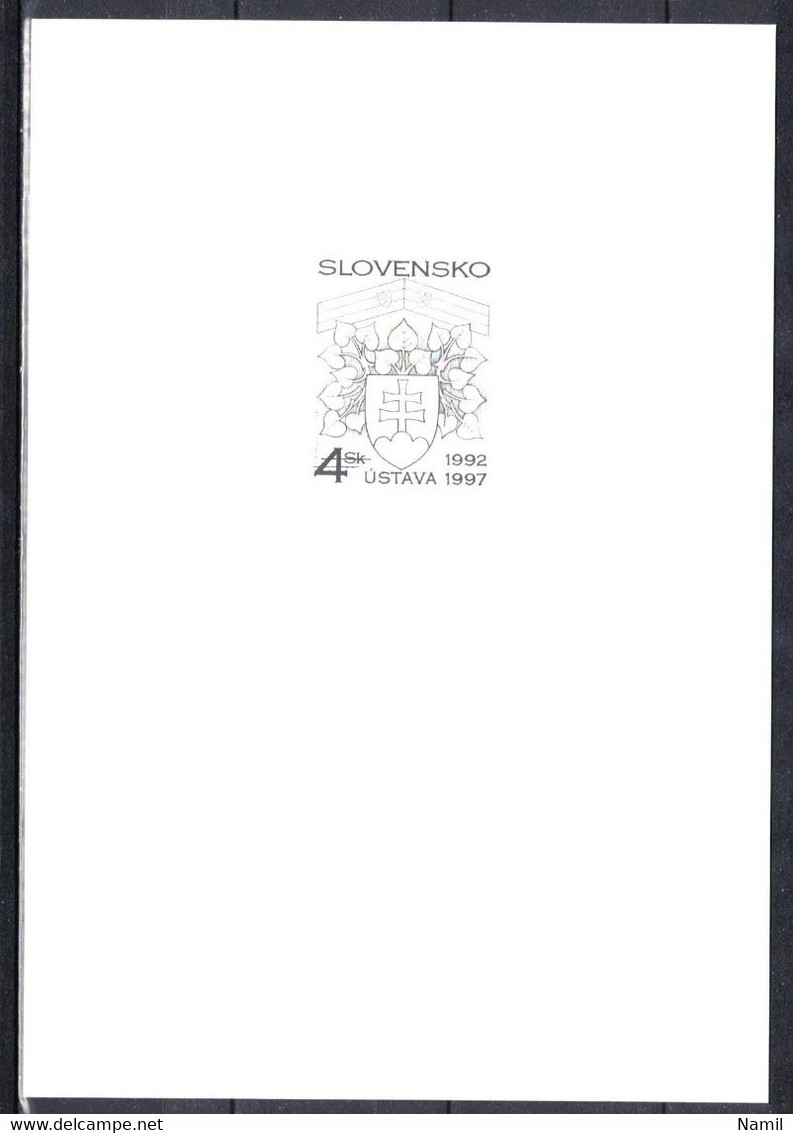 (*) Slovaquie 1997, PT 22, Epreuve - Blokken & Velletjes