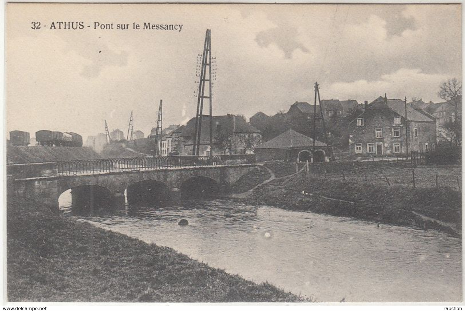 Athus - Pont Sur Le Messancy 1916 - Aubange