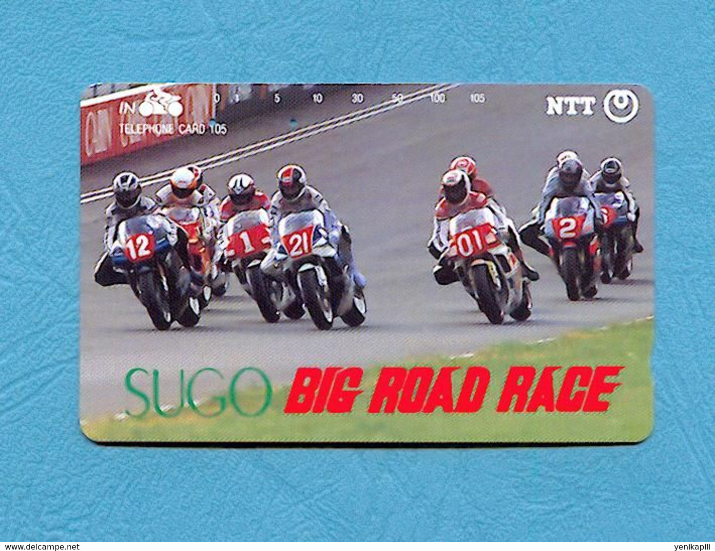 ( 5569 ) - Télécarte JAPON - ( MOTO / SUGO BIG ROAD RACE ) - *** TTBE *** - Voir Scan - - Motorräder