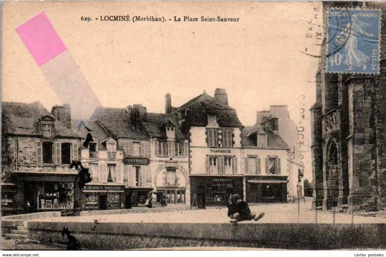 * LOCMINE La Place Saint-Sauveur - Locmine